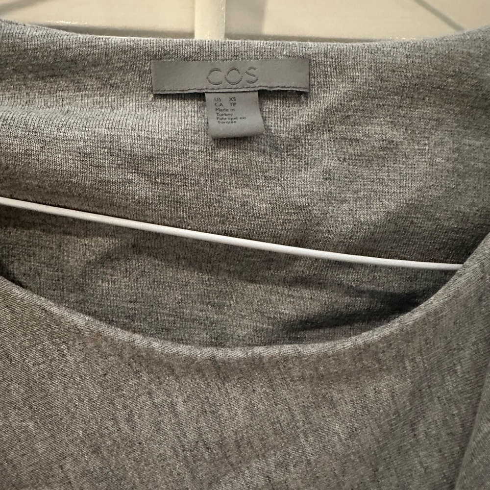 COS Grey Top - Picture 3 of 6
